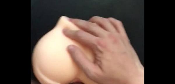  Ass hole stretch uncut dick